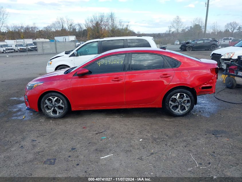 2021 Kia Forte Lxs VIN: 3KPF24AD2ME329227 Lot: 40741027