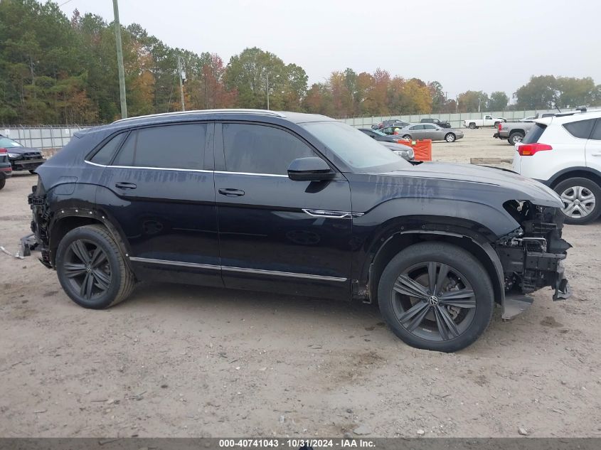 2021 Volkswagen Atlas Cross Sport 3.6L V6 Se W/Technology R-Line VIN: 1V2ME2CAXMC227752 Lot: 40741043