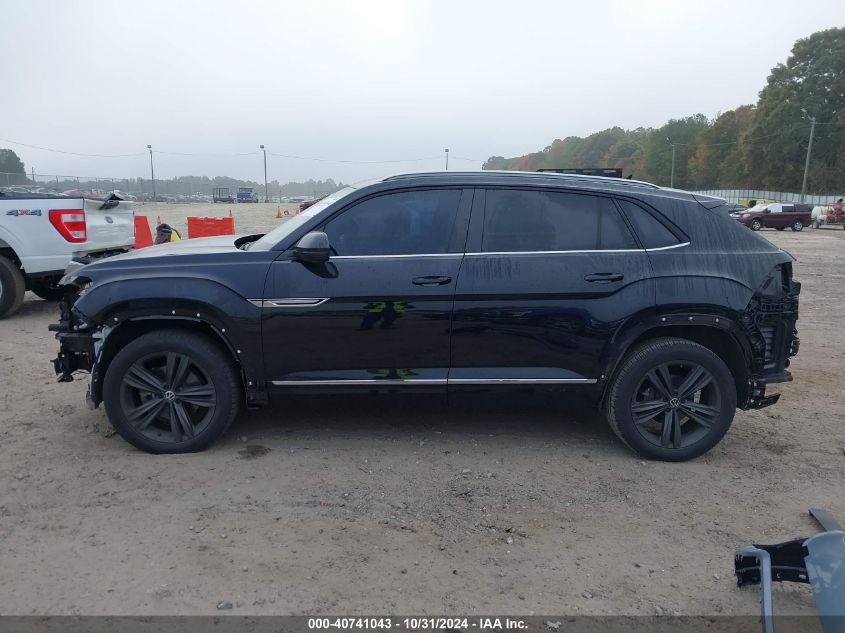 2021 Volkswagen Atlas Cross Sport 3.6L V6 Se W/Technology R-Line VIN: 1V2ME2CAXMC227752 Lot: 40741043