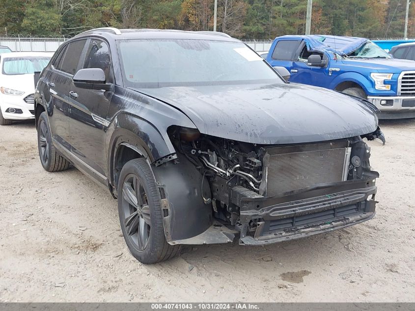 2021 Volkswagen Atlas Cross Sport 3.6L V6 Se W/Technology R-Line VIN: 1V2ME2CAXMC227752 Lot: 40741043