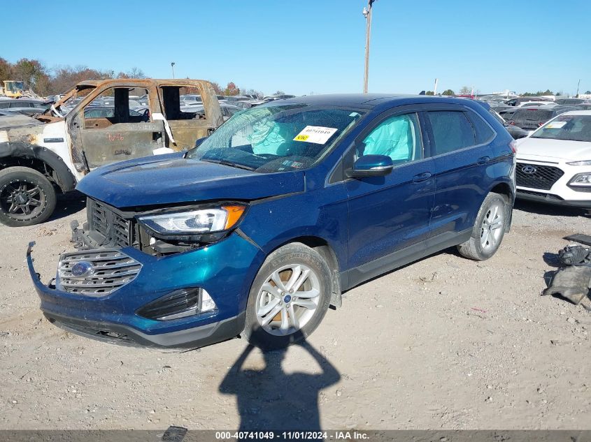 VIN 2FMPK4J99LBB56095 2020 Ford Edge, Sel no.2