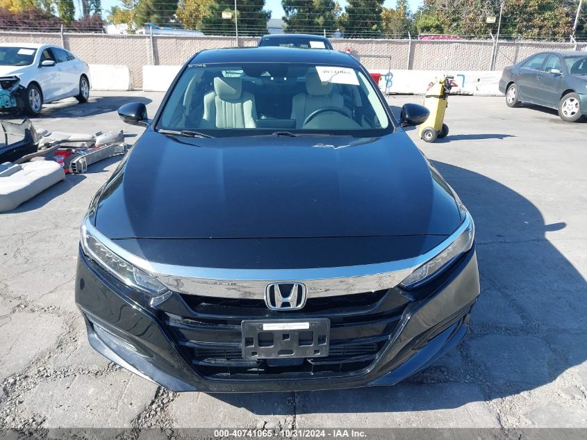 2018 Honda Accord Ex-L VIN: 1HGCV1F56JA038739 Lot: 40741065