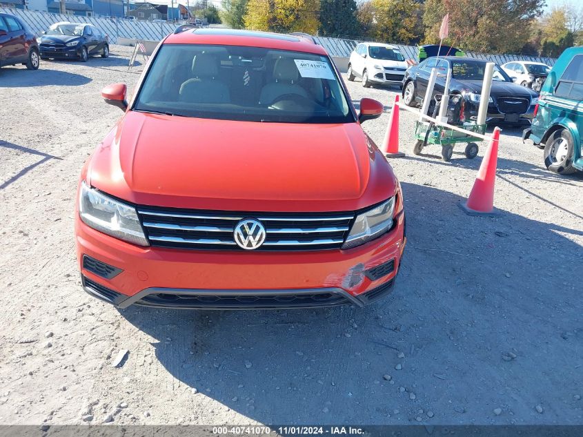 2019 Volkswagen Tiguan 2.0T Se/2.0T Sel/2.0T Sel R-Line/2.0T Sel R-Line Black VIN: 3VV2B7AX7KM108320 Lot: 40741070