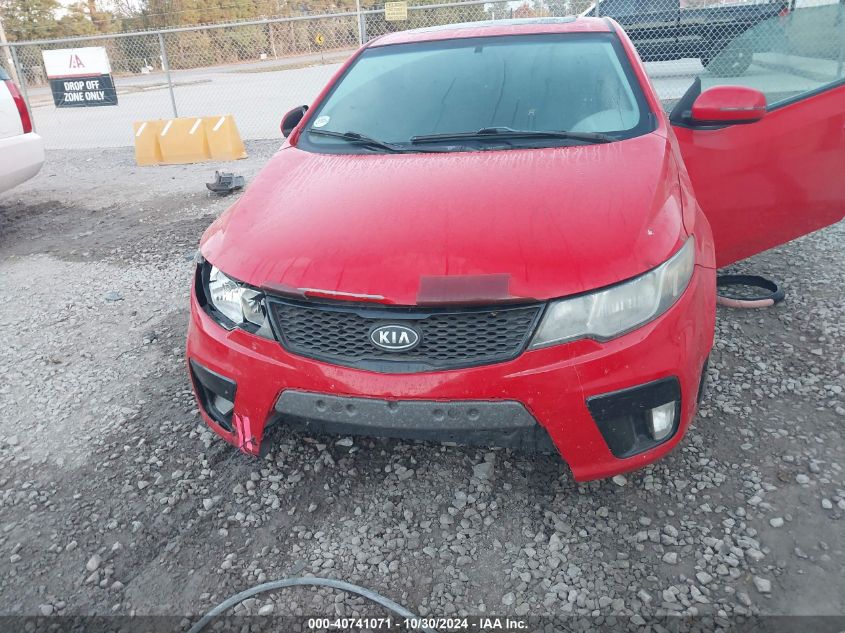 2012 Kia Forte Koup Sx VIN: KNAFW6A36C5534015 Lot: 40741071