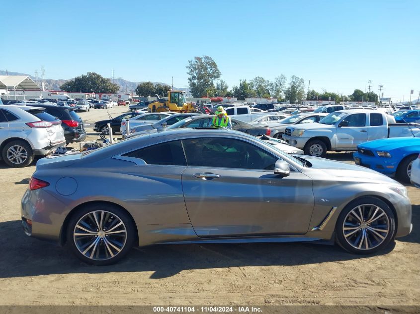 2018 Infiniti Q60 3.0T Luxe VIN: JN1EV7EK5JM341790 Lot: 40741104