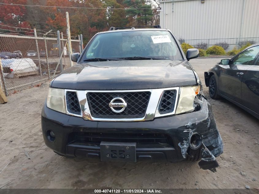 2010 Nissan Pathfinder Se VIN: 5N1AR1NB6AC608921 Lot: 40741120