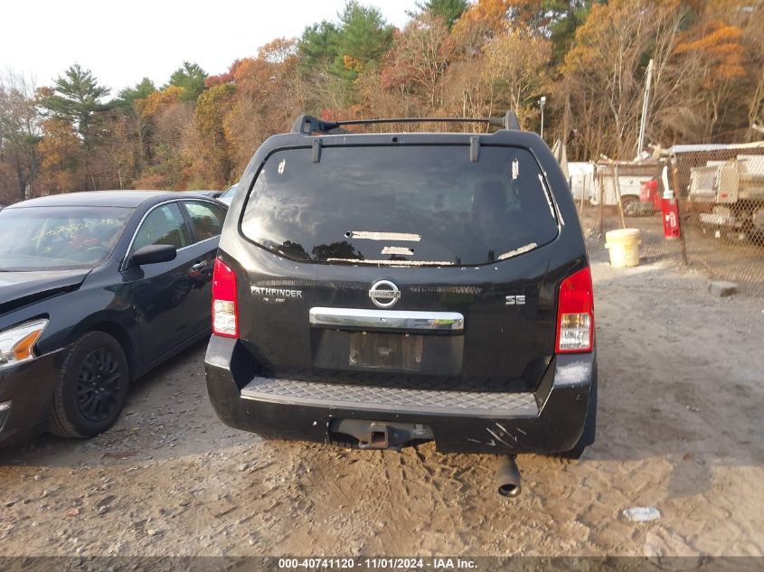 2010 Nissan Pathfinder Se VIN: 5N1AR1NB6AC608921 Lot: 40741120