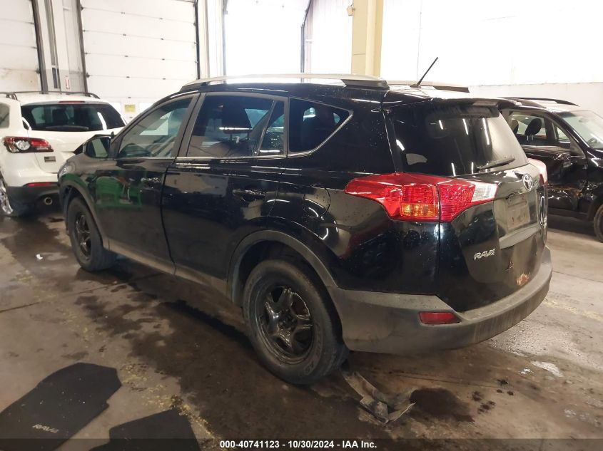 VIN 2T3BFREV6EW180488 2014 Toyota RAV4, LE no.3