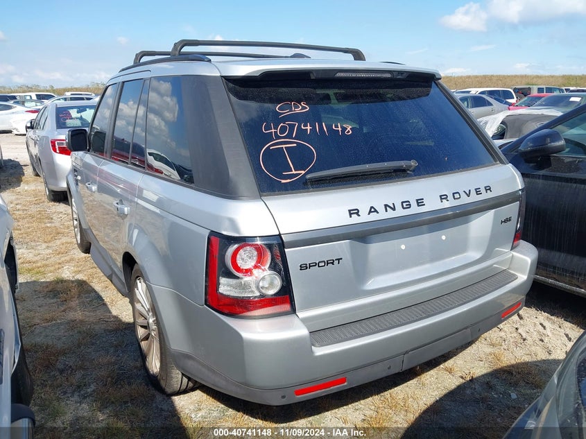 Vin: salsf2d47da767790, lot: 41230558, land rover range rover sport hse 20133