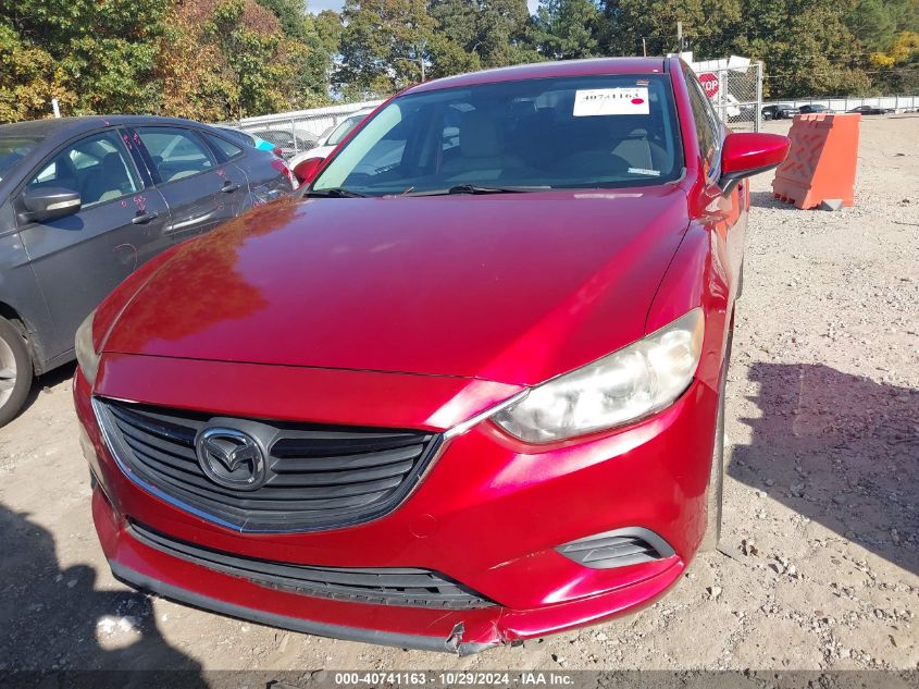 2014 Mazda Mazda6 I Touring VIN: JM1GJ1V61E1161926 Lot: 40741163