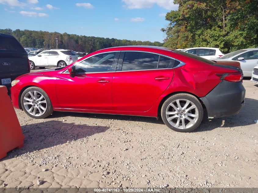 2014 Mazda Mazda6 I Touring VIN: JM1GJ1V61E1161926 Lot: 40741163