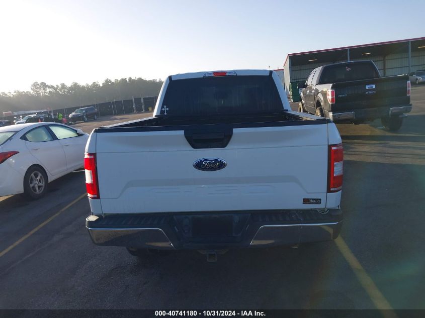 2018 Ford F-150 Xlt VIN: 1FTFW1E59JFB60296 Lot: 40741180