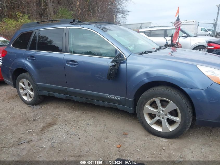 2013 Subaru Outback 2.5I Limited VIN: 4S4BRBKC7D3241880 Lot: 40741185