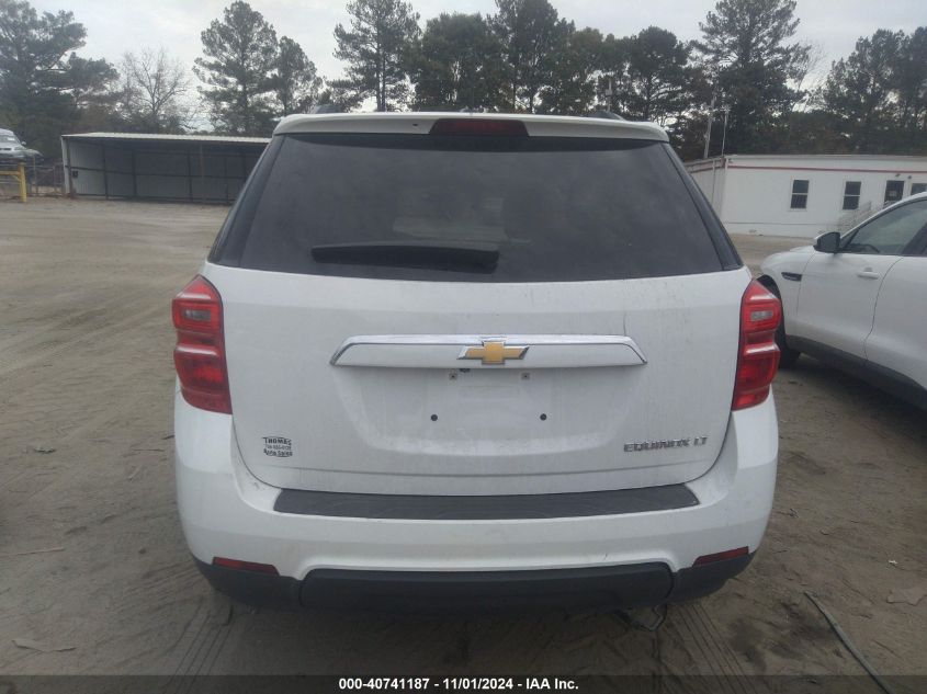 2016 Chevrolet Equinox Lt VIN: 2GNALCEK3G1159348 Lot: 40741187