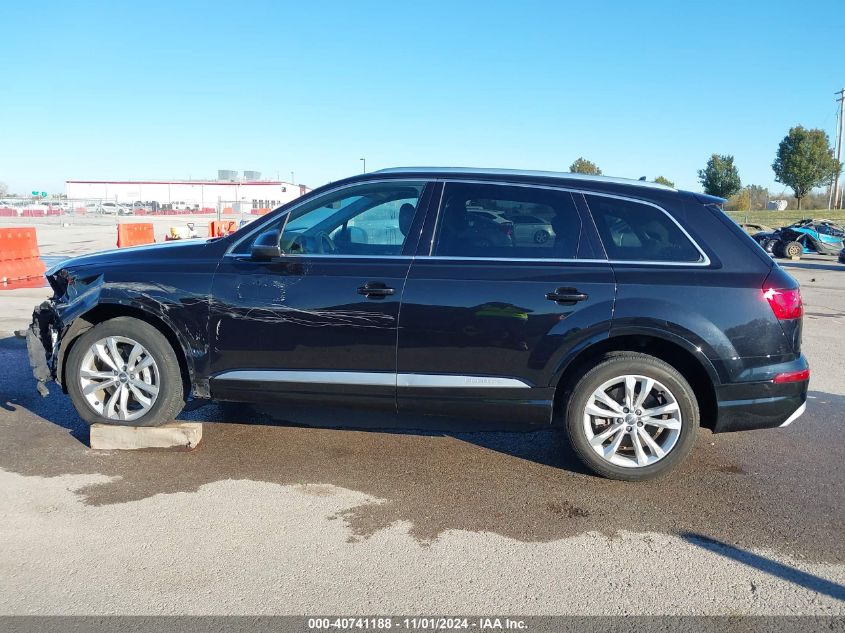 2017 Audi Q7 3.0T Premium VIN: WA1LAAF7XHD006567 Lot: 40741188