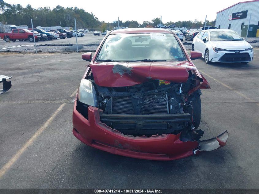 2012 Nissan Sentra 2.0 S VIN: 3N1AB6APXCL660585 Lot: 40741214