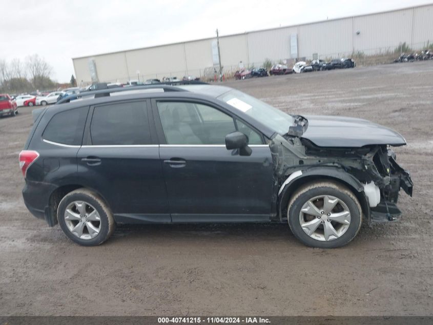 2016 Subaru Forester 2.5I Limited VIN: JF2SJAKC1GH510311 Lot: 40741215