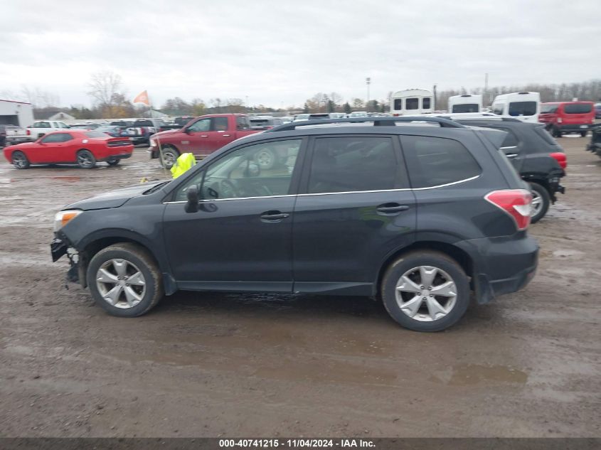 2016 Subaru Forester 2.5I Limited VIN: JF2SJAKC1GH510311 Lot: 40741215