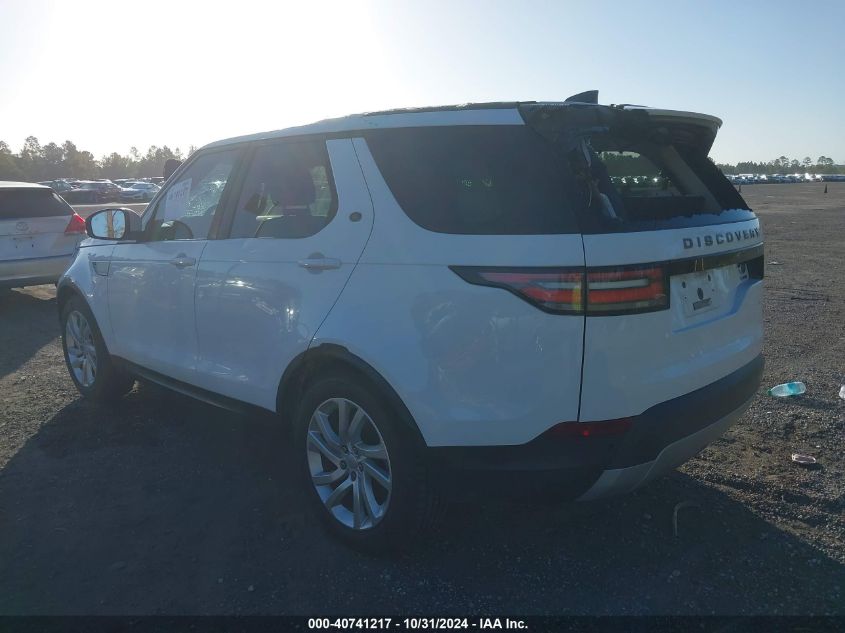 VIN SALRR2RV2JA077237 2018 LAND ROVER DISCOVERY HSE