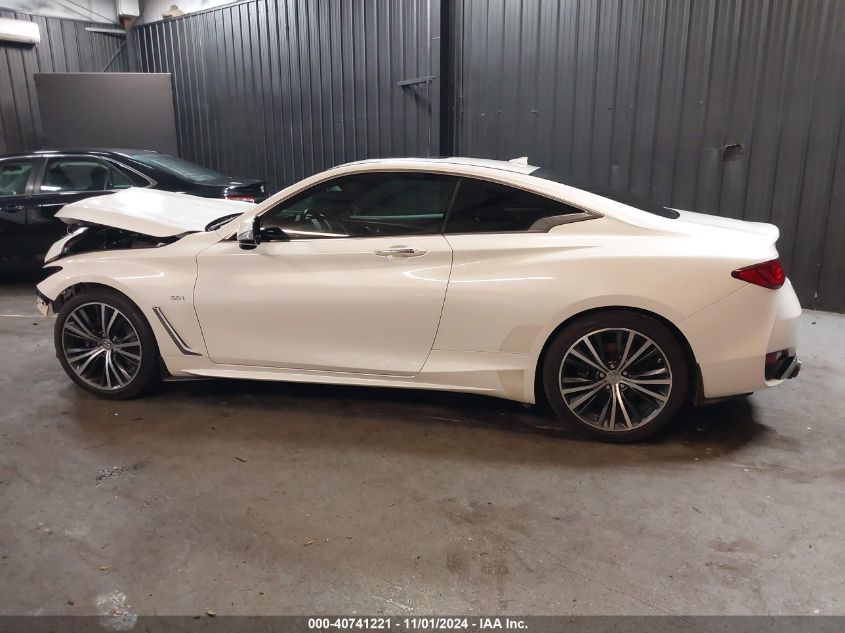 2018 Infiniti Q60 3.0T Luxe VIN: JN1EV7EK3JM342646 Lot: 40741221