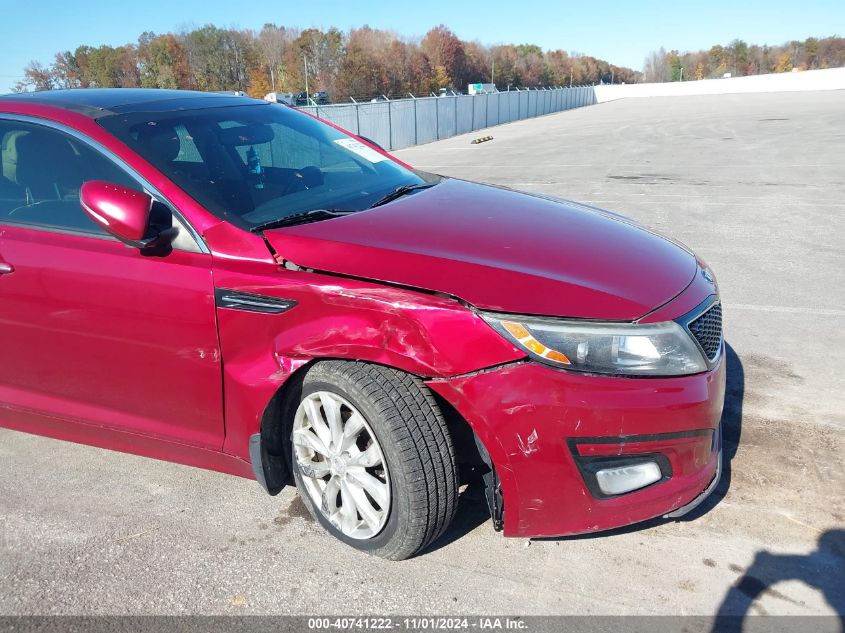 2014 Kia Optima Ex VIN: 5XXGN4A74EG327302 Lot: 40741222