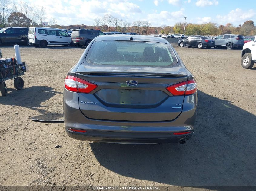 2016 Ford Fusion Se VIN: 3FA6P0HD5GR405283 Lot: 40741233