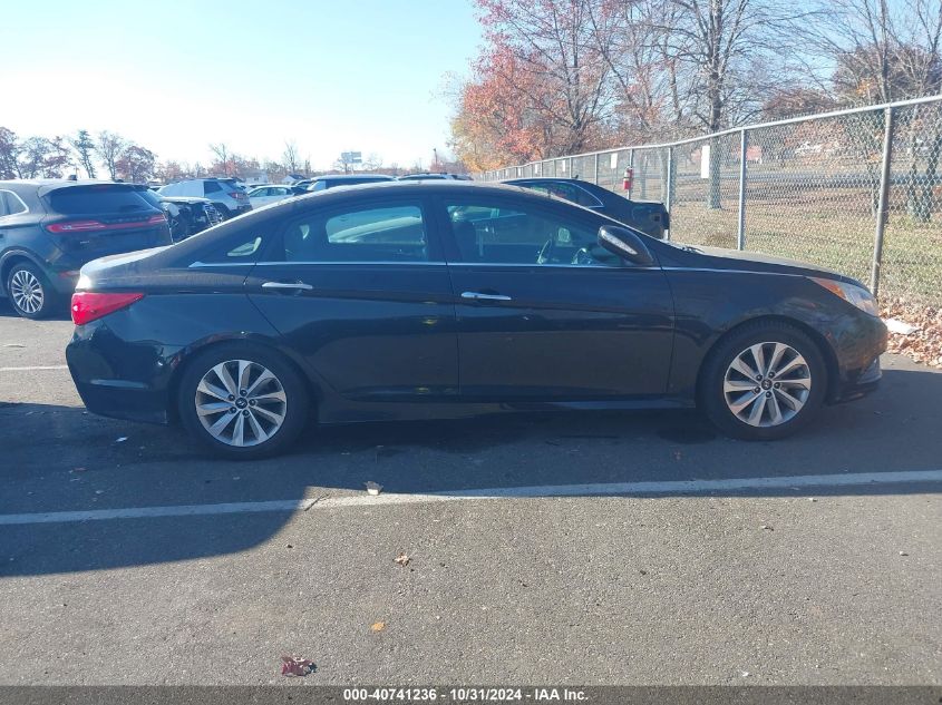 2014 Hyundai Sonata Limited VIN: 5NPEC4AC1EH893934 Lot: 40741236