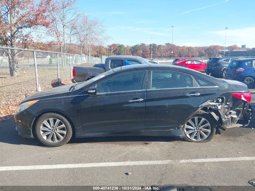 2014 Hyundai Sonata Limited VIN: 5NPEC4AC1EH893934 Lot: 40741236