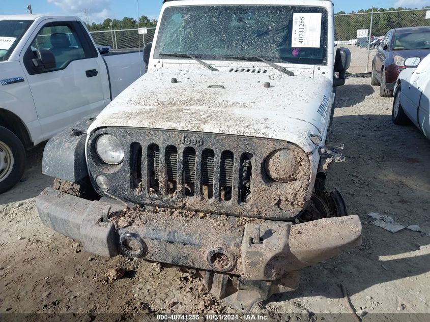 2015 Jeep Wrangler Willys Wheeler VIN: 1C4AJWAG6FL766063 Lot: 40741255