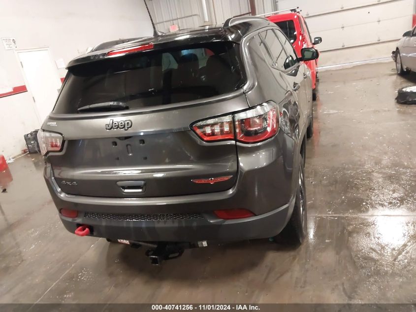 2018 Jeep Compass Trailhawk 4X4 VIN: 3C4NJDDB5JT210443 Lot: 40741256