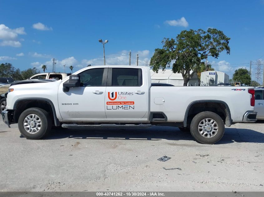 2022 Chevrolet Silverado 3500Hd 4Wd Long Bed Lt VIN: 1GC4YTEY3NF271780 Lot: 40741262