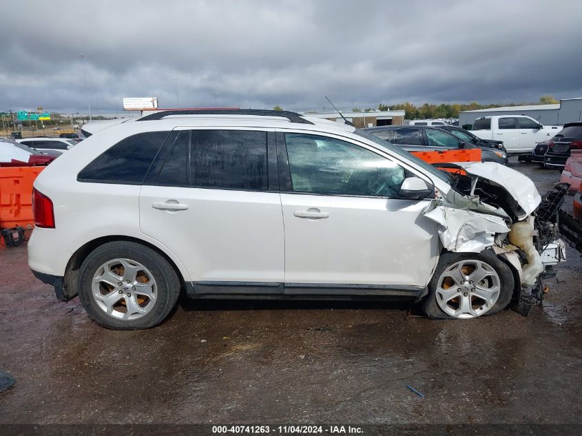 2013 Ford Edge Sel VIN: 2FMDK3JC3DBE18218 Lot: 40741263