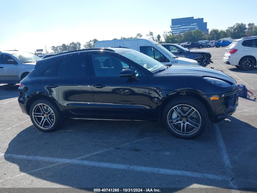 2021 Porsche Macan Turbo VIN: WP1AF2A58MLB60722 Lot: 40741265