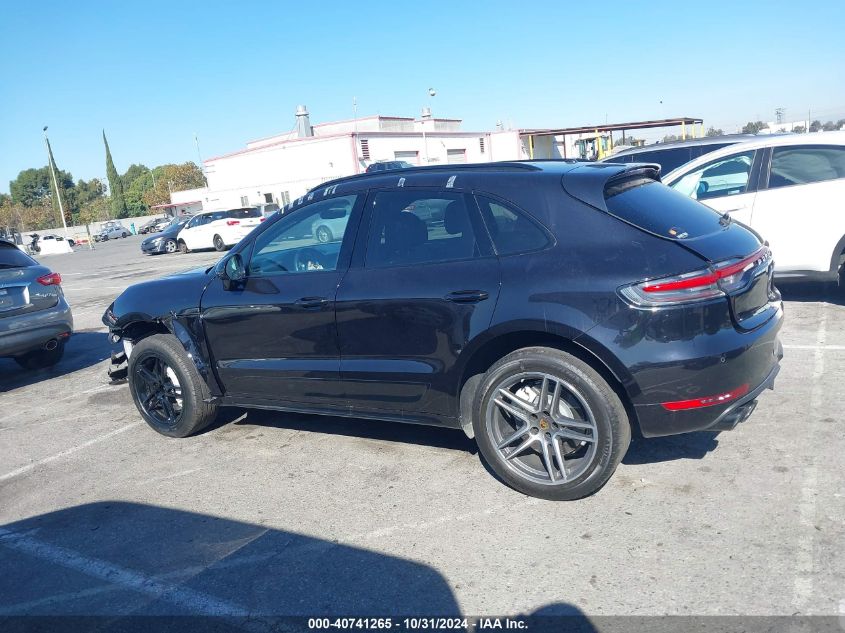 2021 Porsche Macan Turbo VIN: WP1AF2A58MLB60722 Lot: 40741265