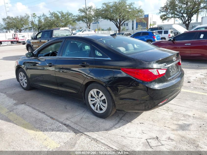 2012 Hyundai Sonata Gls VIN: 5NPEB4AC0CH311645 Lot: 40741266