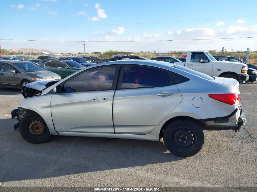 2017 Hyundai Accent Se VIN: KMHCT4AE4HU217623 Lot: 40741281