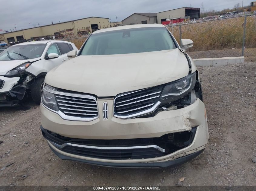 2016 Lincoln Mkx Select VIN: 2LMTJ8KRXGBL38017 Lot: 40741289