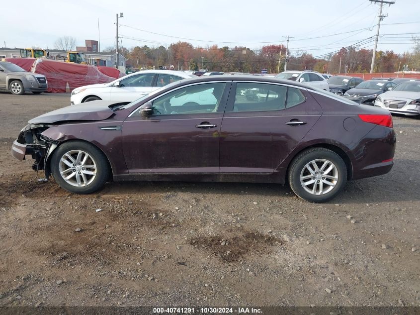 2013 Kia Optima Lx VIN: 5XXGM4A79DG189211 Lot: 40741291