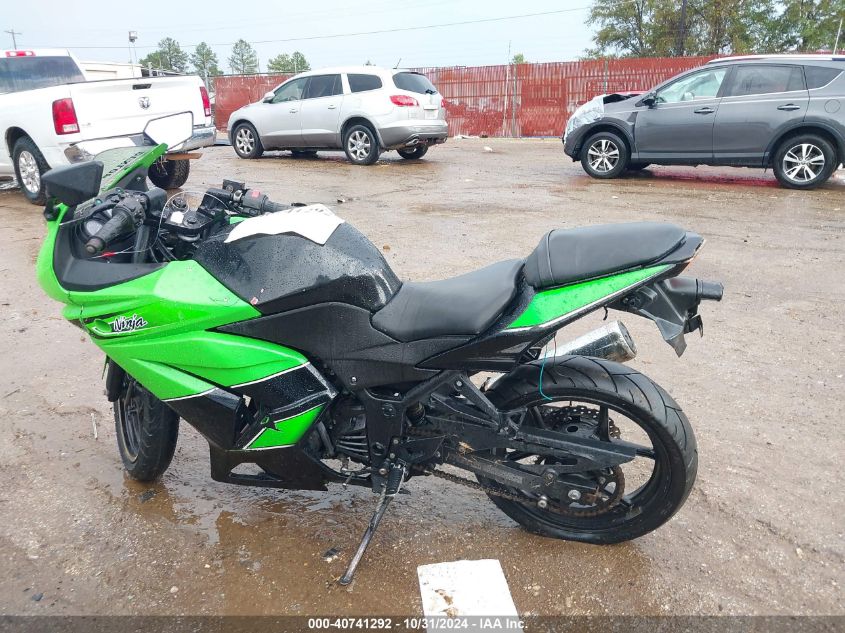 2008 Kawasaki Ex250 J VIN: JKAEXMJ138DA02276 Lot: 40741292