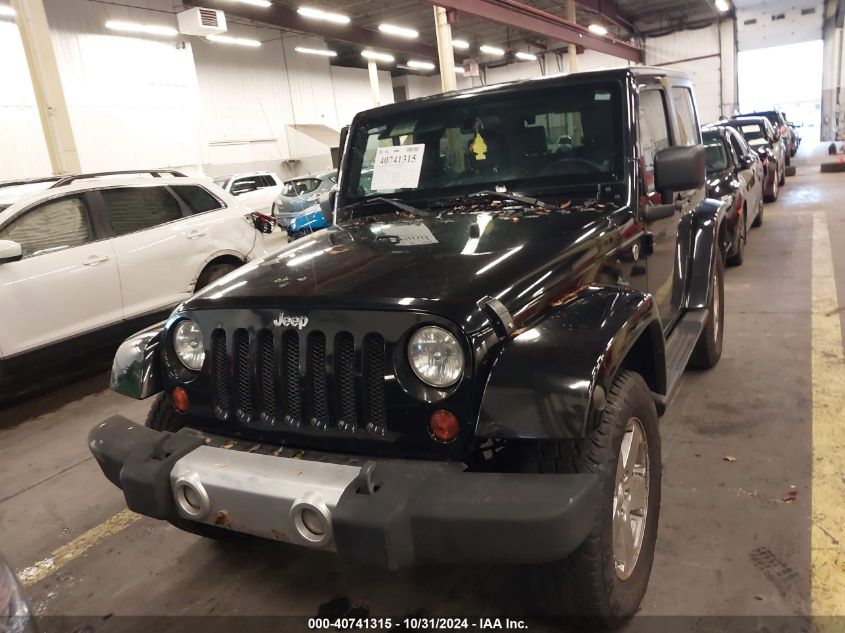 2008 Jeep Wrangler Sahara VIN: 1J4FA54128L633854 Lot: 40741315