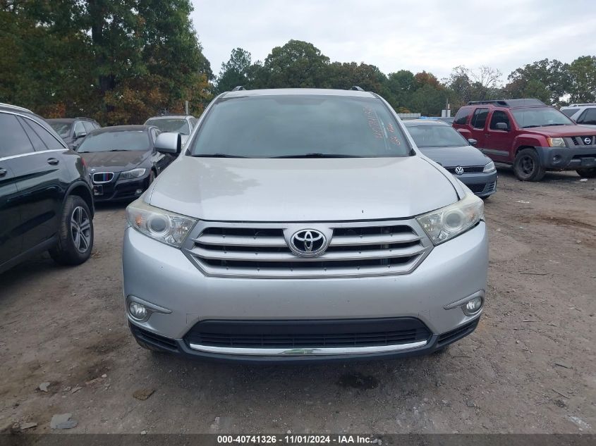 2013 Toyota Highlander Limited V6 VIN: 5TDYK3EH6DS100880 Lot: 40741326