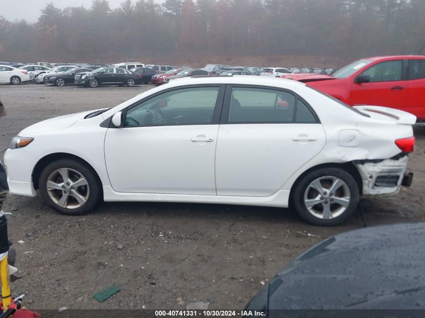 2012 Toyota Corolla S VIN: 2T1BU4EE8CC756209 Lot: 40741331