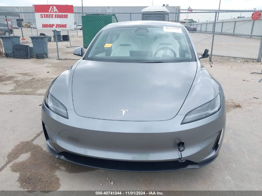 2024 Tesla Model 3 Performance VIN: 5YJ3E1ET9RF848447 Lot: 40741344