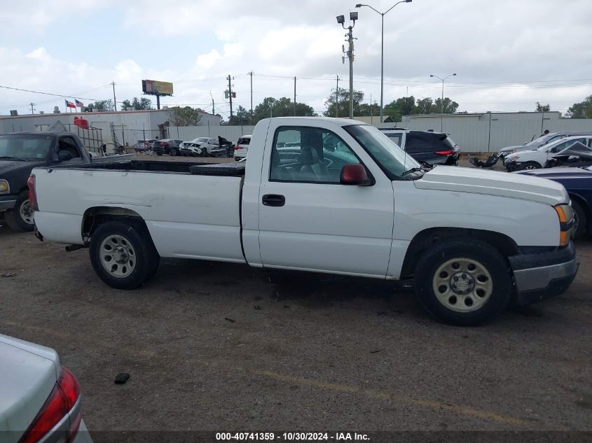 2006 Chevrolet Silverado 1500 Work Truck VIN: 3GCEC14VX6G141073 Lot: 40741359