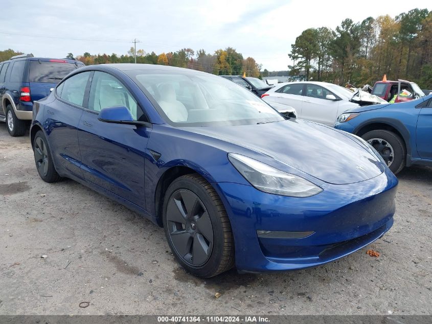 VIN 5YJ3E1EB8MF079505 2021 TESLA MODEL 3 no.1