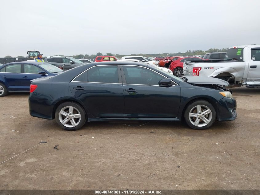 2012 Toyota Camry Se VIN: 4T1BF1FK3CU167936 Lot: 40741381