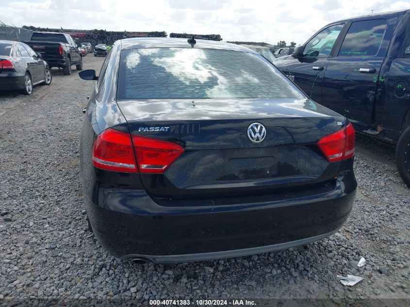 2012 Volkswagen Passat 2.5L Se VIN: 1VWBH7A36CC066622 Lot: 40741383