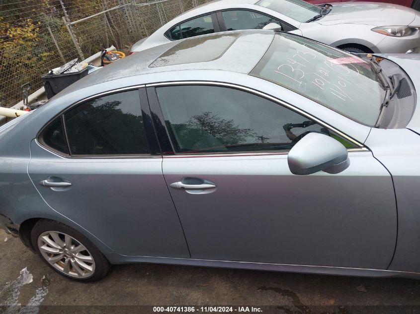 2008 Lexus Is 250 VIN: JTHCK262085026431 Lot: 40741386