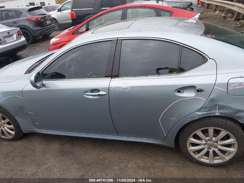 2008 Lexus Is 250 VIN: JTHCK262085026431 Lot: 40741386