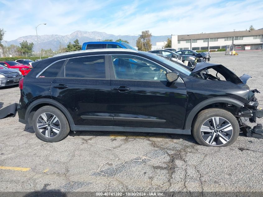 2022 Kia Niro Lxs VIN: KNDCB3LC9N5548717 Lot: 40741392